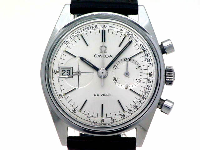 オメガ デビル クロノグラフ レマニア Cal.930 Ref.ST146.017 手巻 OH済 1970年代