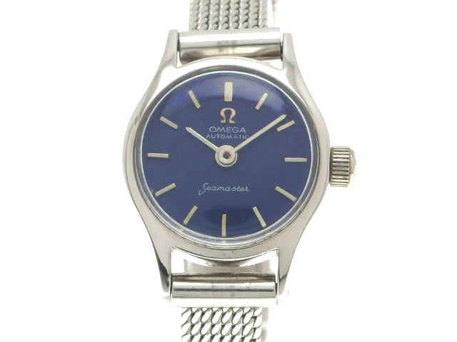 オメガ シーマスター 551.014 Cal.681 レディス 自動巻 OH済 1970年代