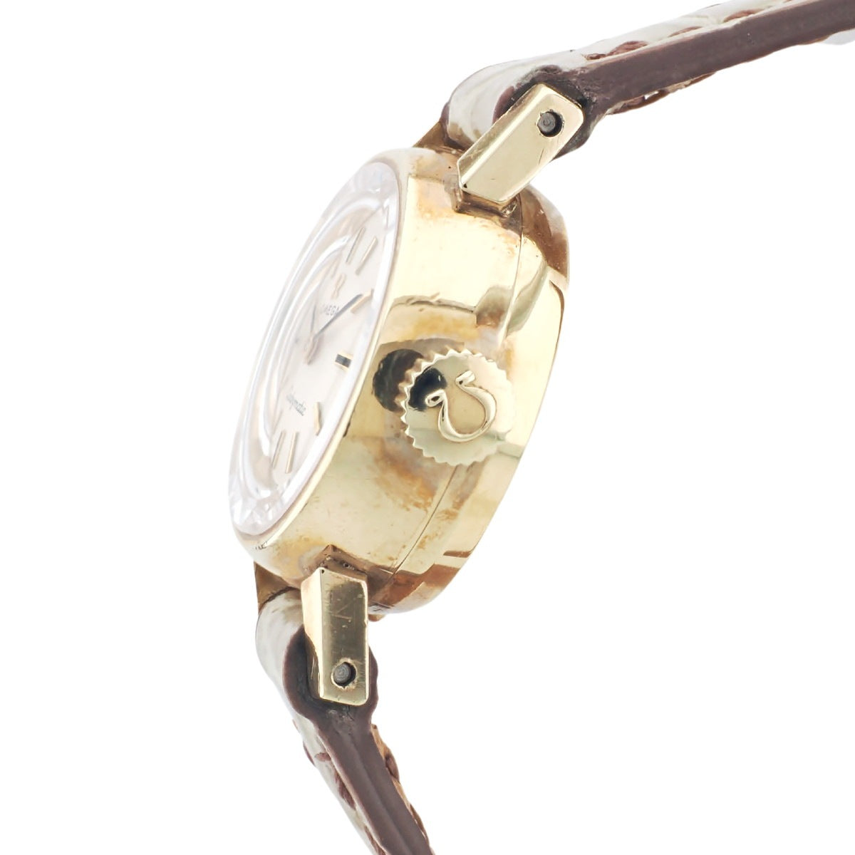 オメガ レディマチック 14K SS5740-1 Cal.660 自動巻 OH済 1970年代