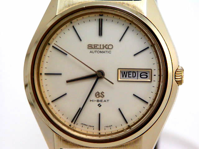 56GS グランドセイコー  5646-7010 日付曜日 自動巻 OH済 昭和46年製