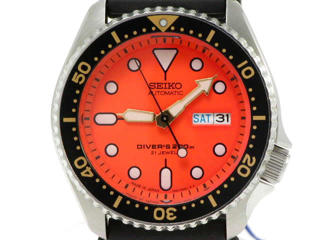 セイコー ダイバー 200M 日本製 Ref.SKX011J Cal.7S26 自動巻 USED
