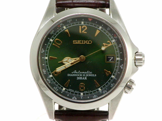 セイコー アルピニスト SARB017 自動巻 径40mm USED