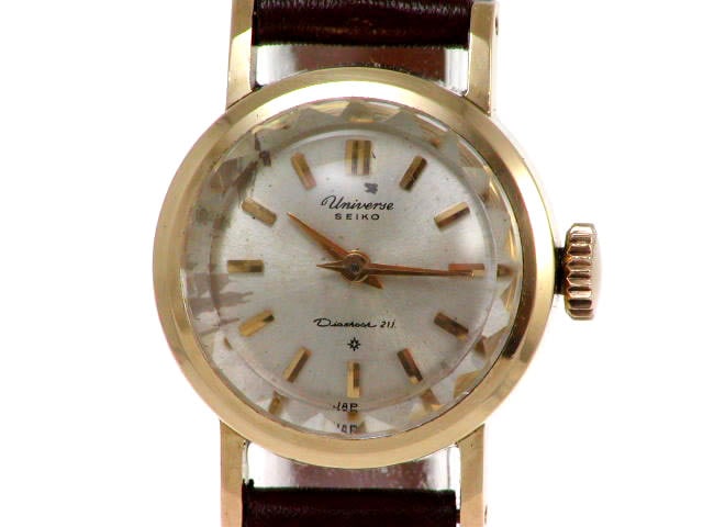 セイコー ユニバース 18K 6043 手巻 1960年代 　