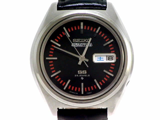 セイコー 5アクタスSS 6106-8760 自動巻 OH済 昭和50年製　