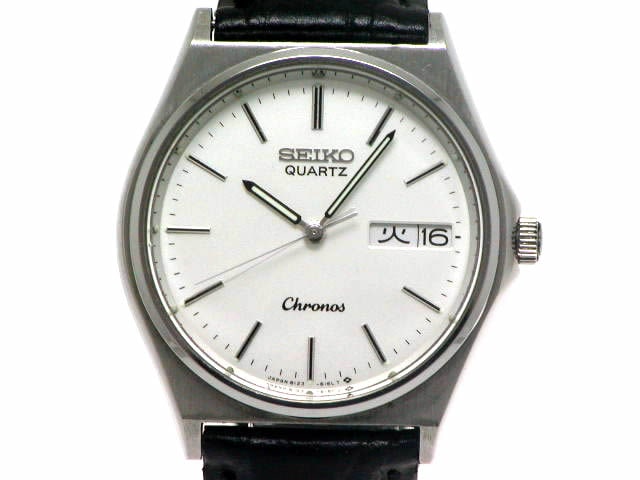 セイコー クオーツ クロノス 8123-6130 昭和58年製