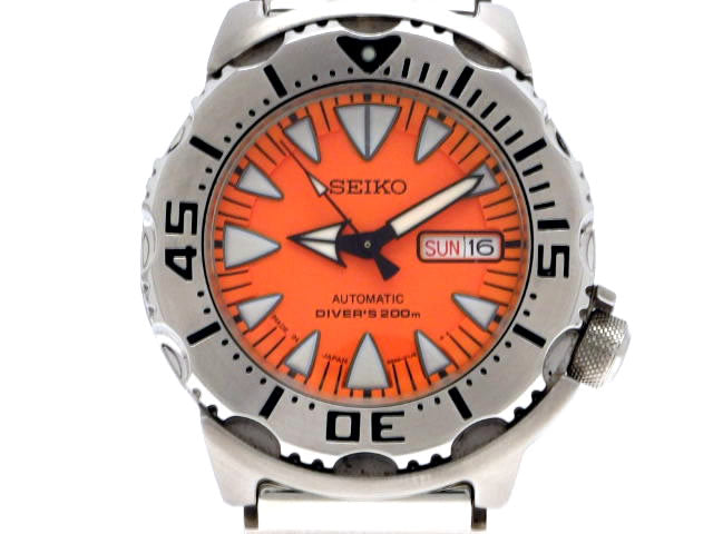 セイコー スーペリア SRP309J1 オレンジモンスター 自動巻 USED