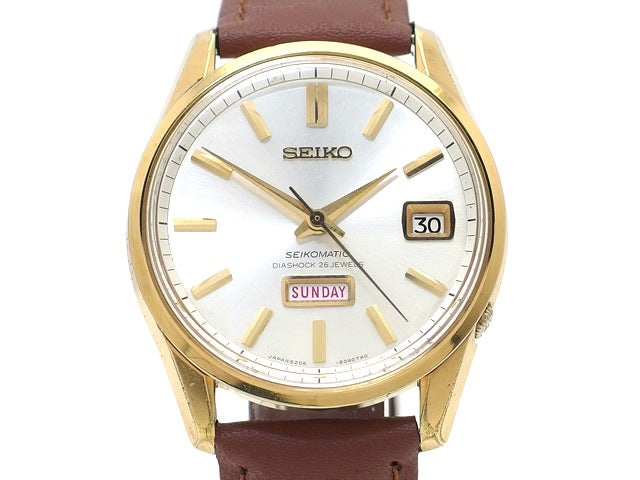 セイコー マチック 6206-8040 GP 自動巻 OH済 昭和40年製