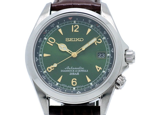 セイコー メカニカル アルピニスト SARB017 自動巻 USED