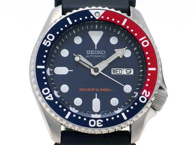 セイコー ダイバー 200m 逆輸入モデル SKX009KC 自動巻 USED