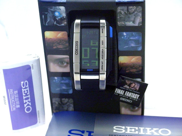 セイコー ファイナルファンタジー ザ ウォッチ STP005 限定1000本 クオーツ 2001年 USED