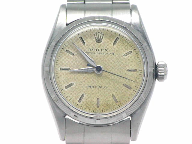 ロレックス オイスター スピードキング 6421 Cal.1210 手巻 OH済 1949年製