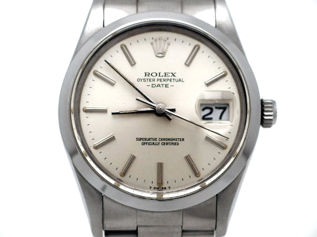 ロレックス オイスターパーペチュアルデイト 15000 自動巻 OH済 USED