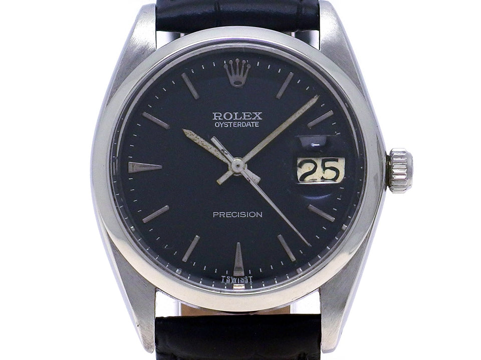 ロレックス オイスターデイト Ref.6694 Cal.1225 手巻 純正尾錠付き OH済 1964年製