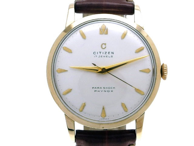 シチズン GF センターセコンド 17石手巻 OH済 1950年代