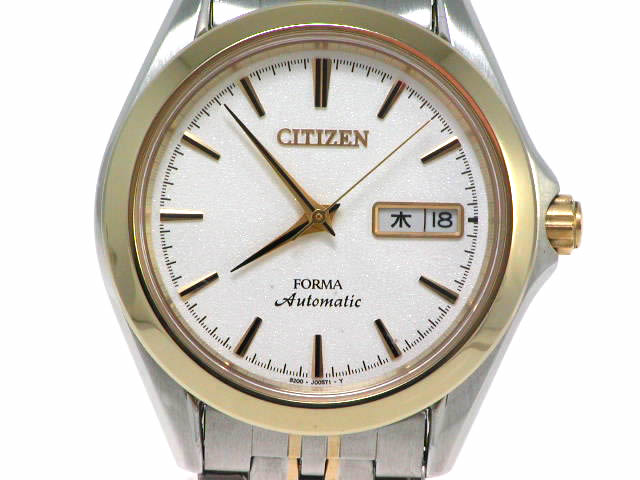 シチズン フォルマ Cal.8200 自動巻 USED　