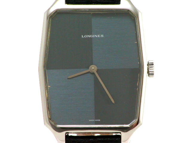 ロンジン トノー Cal.L847.3 手巻 青文字盤 1970年代
