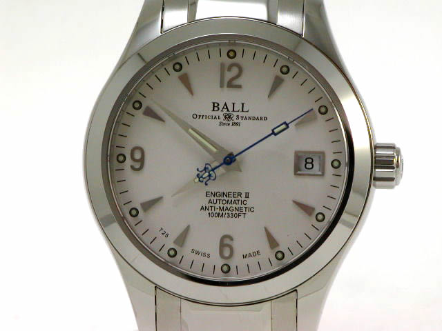 ボールウォッチ エンジニア2 オハイオ 自動巻 NM1026C-SJ-WH USED