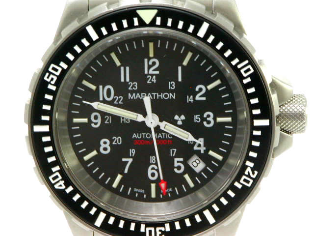 マラソン 軍用 300mダイバー 自動巻 径41mm USED
