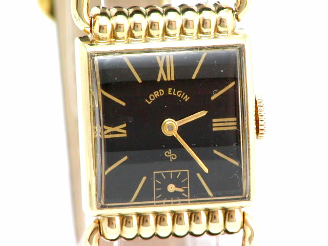 ロードエルジン レクタンギュラー 14KYGF 手巻き 1940年代