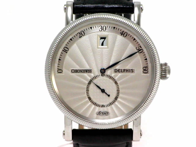 クロノスイス デルフィス CH1423 レギュレーター レトログラード USED　