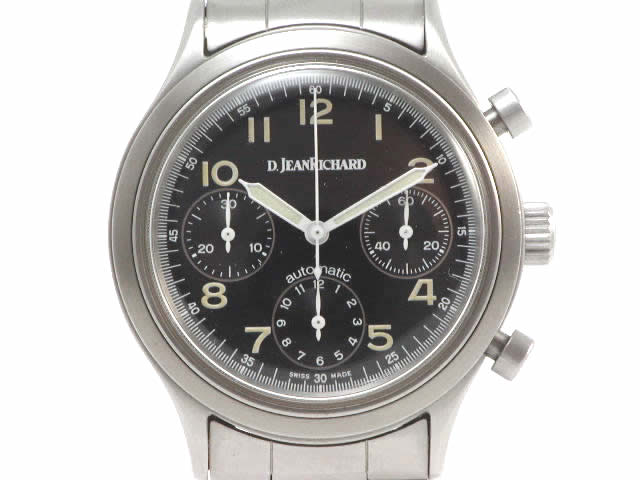 ジャン リシャール クロノグラフ 自動巻 USED 箱付
