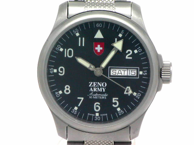 ゼノウォッチ アーミー Ref.12836 ETA2836 自動巻 USED