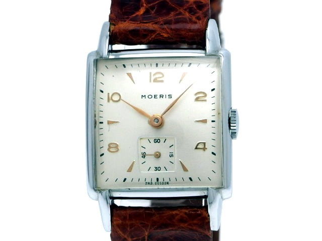 モーリス Cal.8 3/4 49D 15石 手巻 OH済 1950年代　