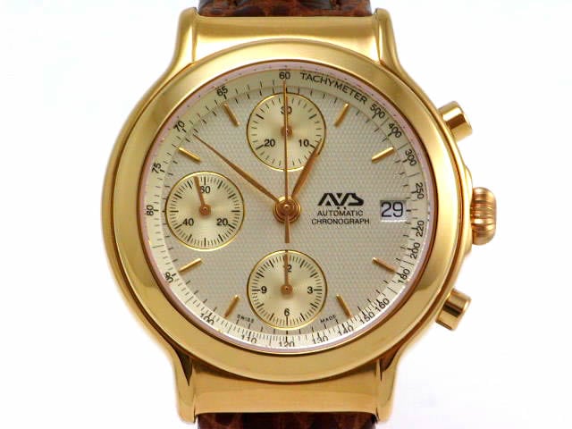 バルジュー7750 ヨコハマ AVS オートマチック クロノグラフ AVS001GCH
