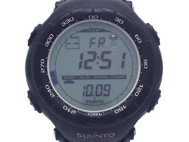 スント ベクター ブラック SS010600110 クオーツ USED Suunto