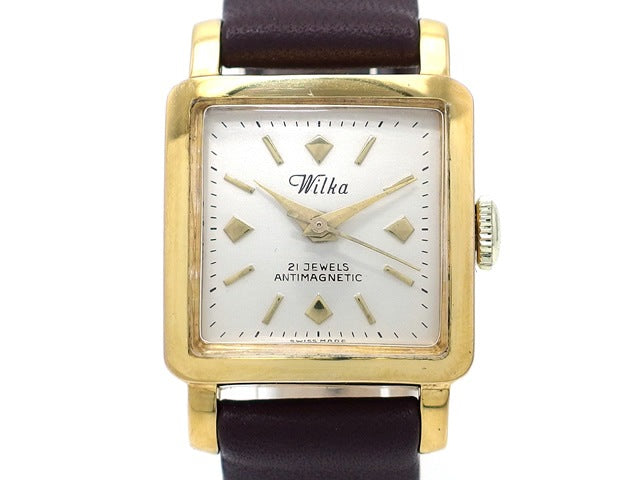 ウィルカ 412 レディス ア･シルト1456 手巻 OH済 スイス製 1950年代 Wilka