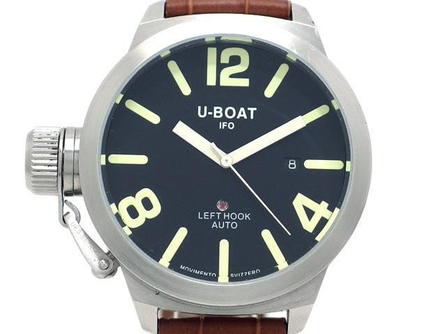 Uボート クラシコ 45AB4 100M 25石 自動巻 OH済 USED