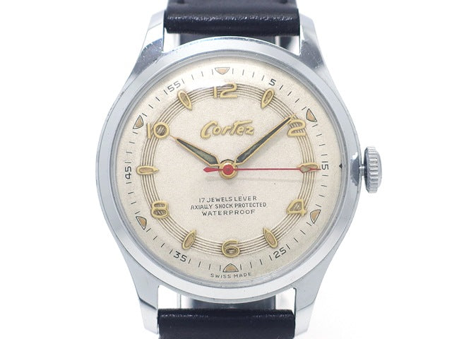 コルテス スイス製 17石手巻 OH済 1950年代
