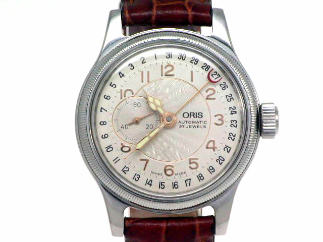オリス ポインターデイト スモールセコンド 640 7462 自動巻 OH済 USED