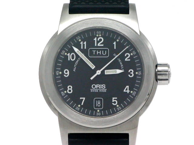 オリス BC3 デイデイト 635 7500 41 64R 自動巻 USED