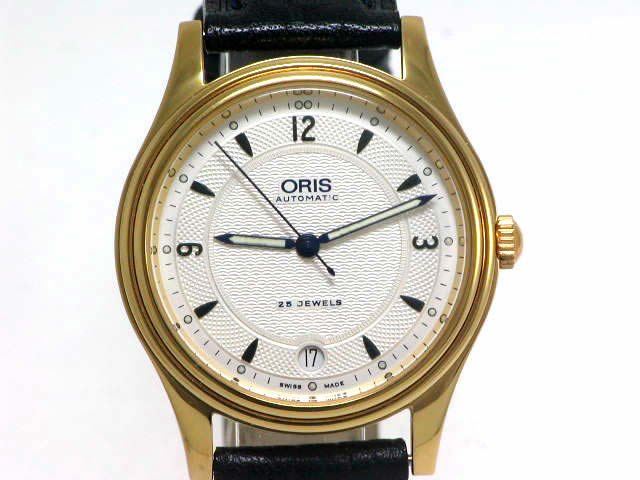 オリス クラシック モダン GP 633 7484 45 61F 自動巻 38mm USED　