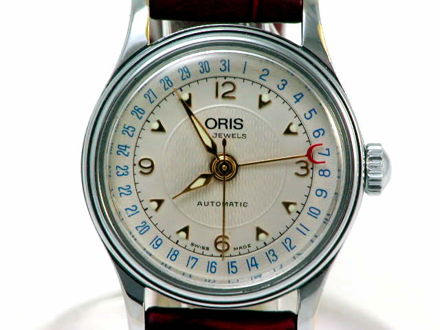 オリス ポインターデイト 26mm 自動巻 574 7405 USED　