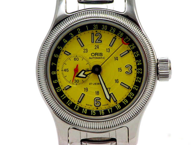 オリス ビッグクラウン コマンダー 644 7487 4069M 33mm 自動巻 USED Oris