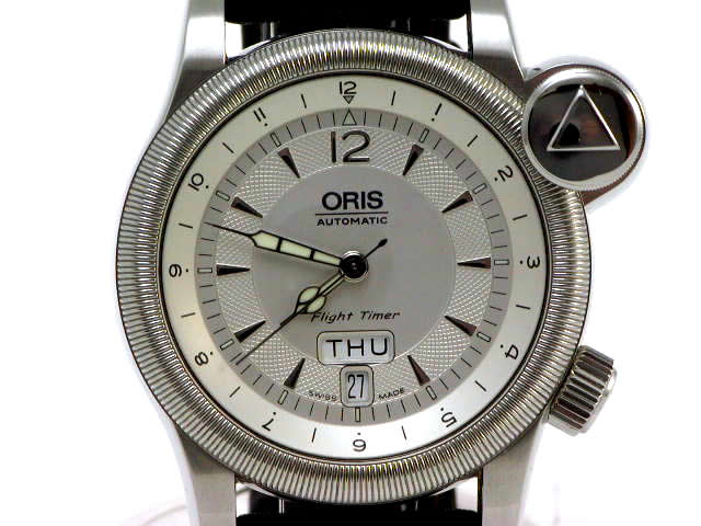 オリス フライトタイマー 635 7568 40 61F 42mm 自動巻 USED Oris