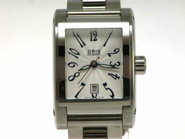 オリス マイルス レクタンギュラー レディス 561 7526 41 61M USED Oris