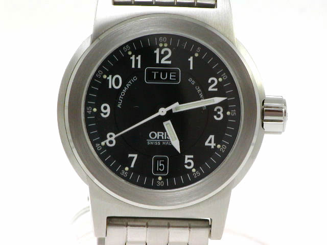 オリス BC3 デイデイト SSブレス φ40mm 635 7500 4064M USED Oris