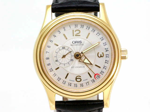 絶盤 オリス クラシック モダン GP 38mm 644 7476 45 61F