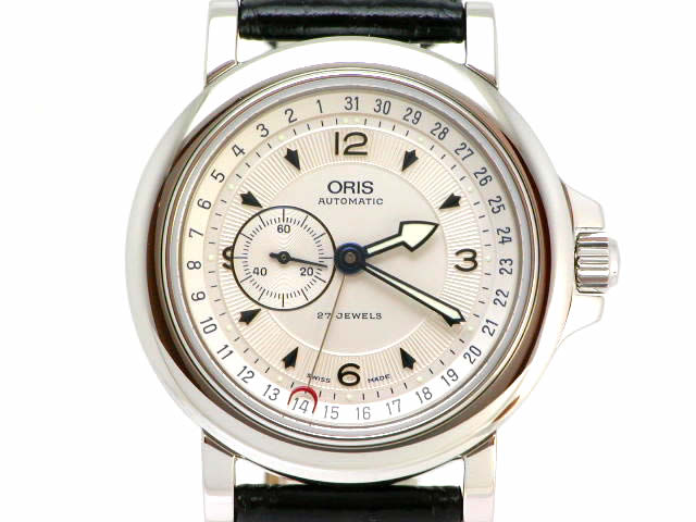 絶盤 オリス クラシック モダーン スモールセコンド38mm シルバー
