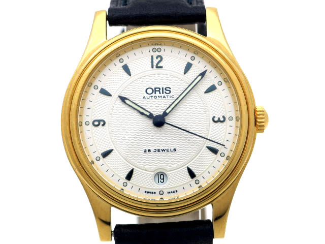 オリス クラシック モダン GP 633 7484 45 61F 自動巻 38mm OH済 USED