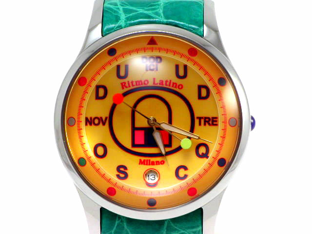 リトモラティーノ フィーノ ラージサイズ マルチカラーベルト F70DLMA Ritmo latino Fino