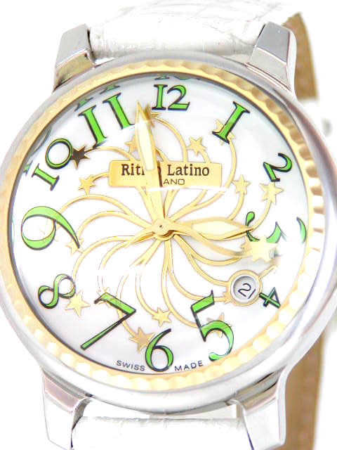 リトモ ラティーノ ステラ ラージ ホワイトストラップ D3EL21GS-W Ritmo latino