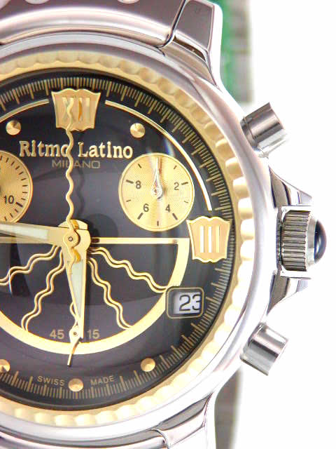 リトモ ラティーノ ソーレ ラージ クロノグラフ SS DCSL30GB　Ritmo latino