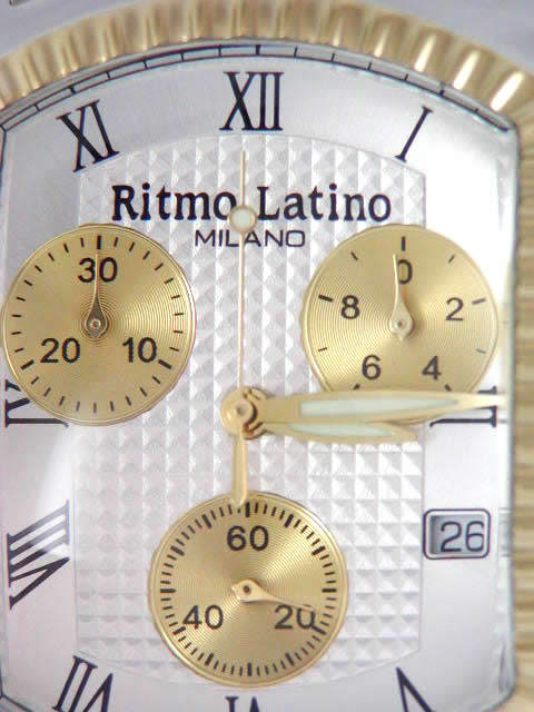 リトモ ラティーノ クラシコ クワトロ クロノグラフ QCRL21GS-BK　 Ritmo latino