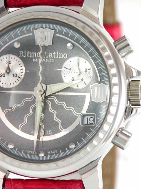 リトモラティーノ ソーレ クロノグラフ グレー DCSL10SS-RD　Ritmo latino
