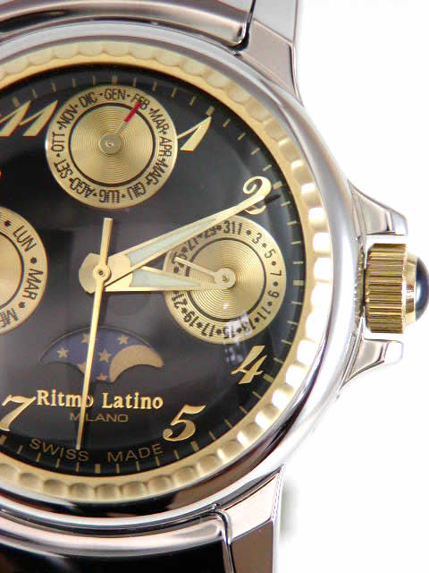 リトモ ラティーノ ルーナ ムーンフェイズ ブラック DMLB30GB Ritmo latino