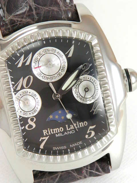 リトモラティーノ ルーナ クワトロ トリプルカレンダー ムーンフェイズ QMLB30SS Ritmo latino